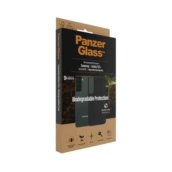 Samsung Galaxy S22+ PanzerGlass Biodegradable dėklas – juodas 2