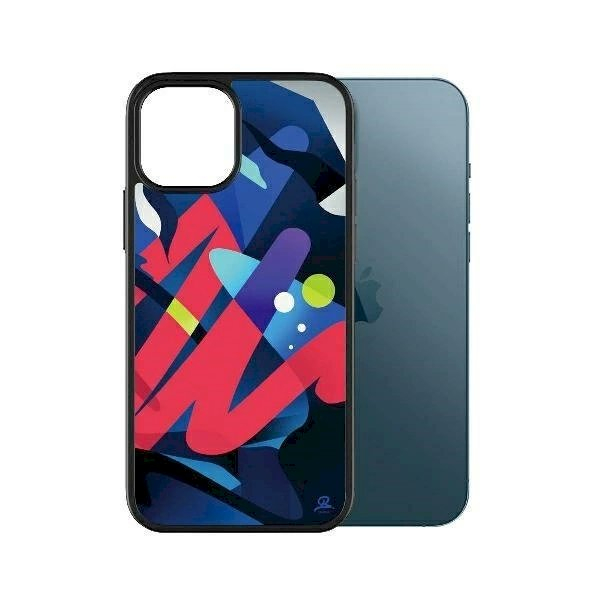 PanzerGlass Dėklas Mikael B Limited Artist Edition Dėklas iPhone 12 Pro Max - Įvariaspalvis 2 PanzerGlass Dėklas Mikael B Limited Artist Edition Dėklas iPhone 12 Pro Max - Įvariaspalvis 2