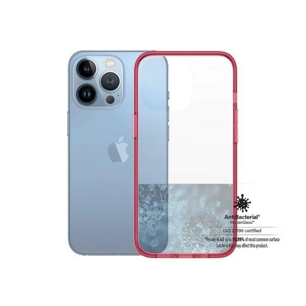 PanzerGlass Dėklas  Military Grade certified Dėklas iPhone 13 Pro - Permatomas Rožinis 2