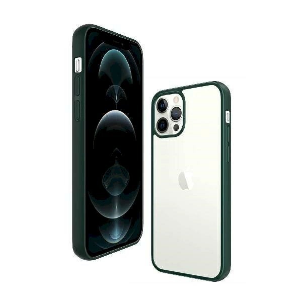 PanzerGlass Dėklas iPhone 12 Pro Max - Permatomas žalias 2 PanzerGlass Dėklas iPhone 12 Pro Max - Permatomas žalias 2
