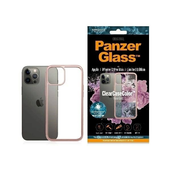 PanzerGlass Dėklas iPhone 12 Pro Max - Permatomas Rožinis PanzerGlass Dėklas iPhone 12 Pro Max - Permatomas Rožinis