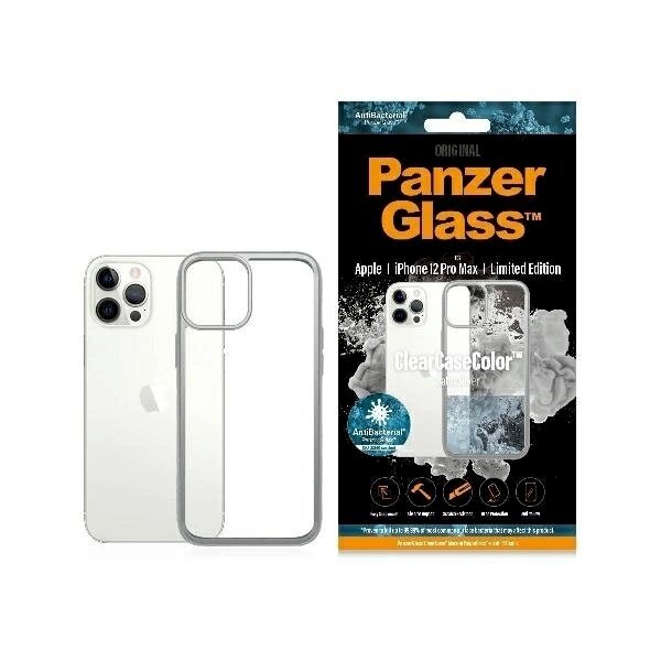 PanzerGlass Dėklas iPhone 12 Pro Max - Permatomas silver PanzerGlass Dėklas iPhone 12 Pro Max - Permatomas silver