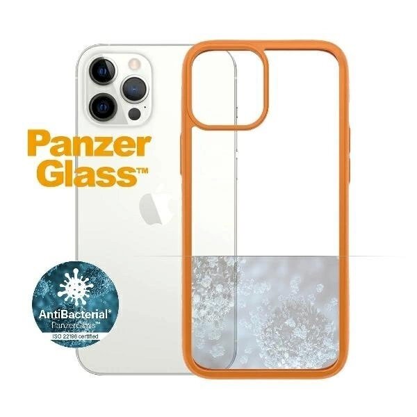 PanzerGlass Dėklas iPhone 12 Pro Max - Permatomas orange 4 PanzerGlass Dėklas iPhone 12 Pro Max - Permatomas orange 4