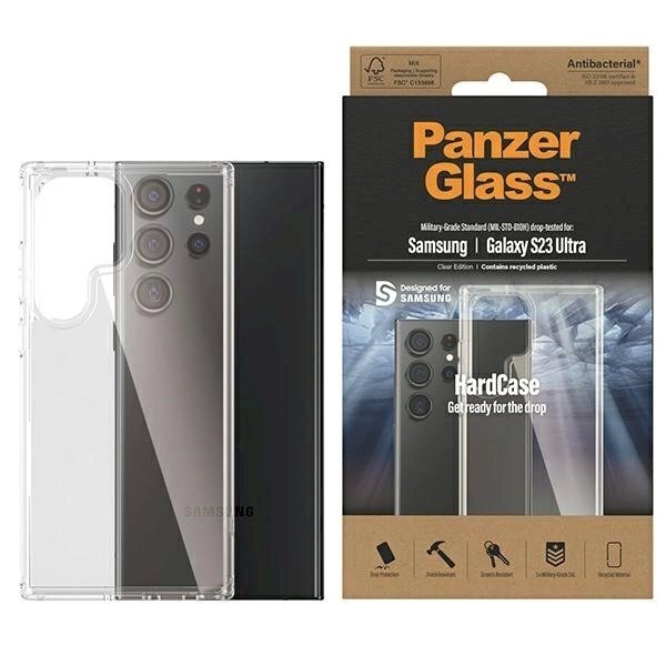 PanzerGlass Dėklas Samsung Galaxy S23 Ultra - Permatomas PanzerGlass Dėklas Samsung Galaxy S23 Ultra - Permatomas