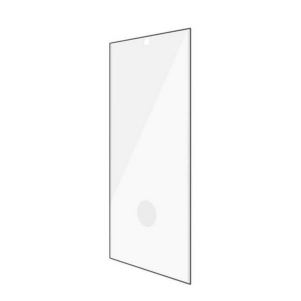 PanzerGlass E2E Microfracture antibacterial apsauginis stiklas Samsung Galaxy S22 Ultra - Juodas frame 2