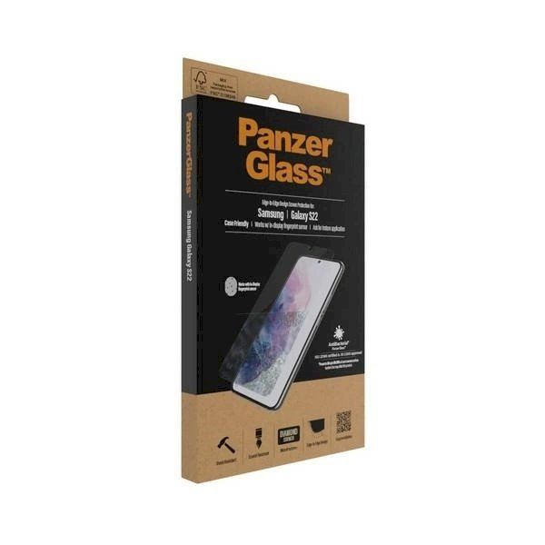 PanzerGlass E2E Microfracture antibacterial Apsauginis stiklas Samsung Galaxy S22 -Juodas  4 PanzerGlass E2E Microfracture antibacterial Apsauginis stiklas Samsung Galaxy S22 -Juodas  4
