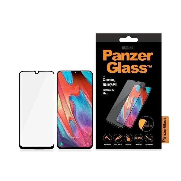 PanzerGlass E2E Regular Apsauginis stiklas Samsung Galaxy A41 -Juodas PanzerGlass E2E Regular Apsauginis stiklas Samsung Galaxy A41 -Juodas