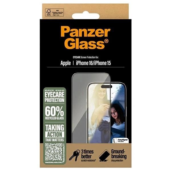 iPhone 16 6.1" PanzerGlass EyeCare Screen Protector Ultra-Wide Fit 2865 3