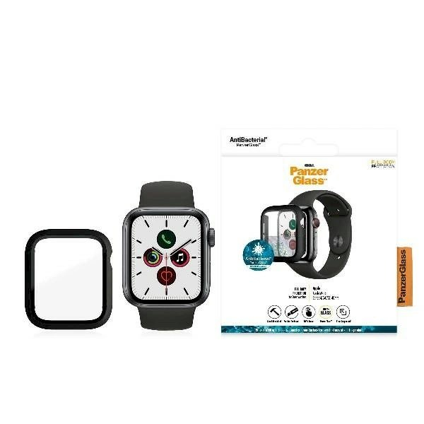 PanzerGlass Full Body Dėklas Apple Watch 4/5/6/SE 40mm - Juodas PanzerGlass Full Body Dėklas Apple Watch 4/5/6/SE 40mm - Juodas