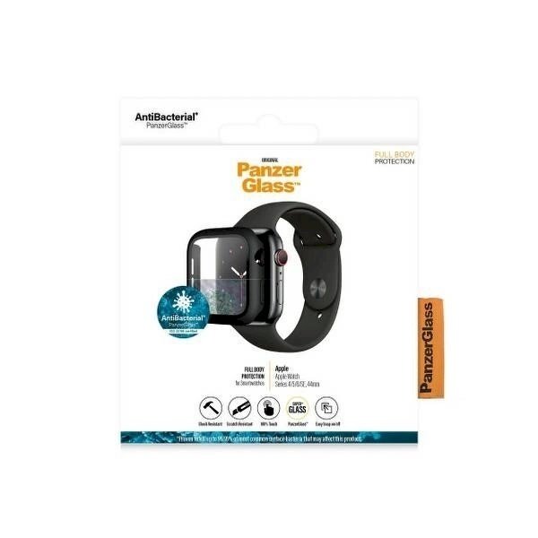 PanzerGlass Full Body Dėklas Apple Watch 4/5/6/SE 44mm - Juodas 3 PanzerGlass Full Body Dėklas Apple Watch 4/5/6/SE 44mm - Juodas 3
