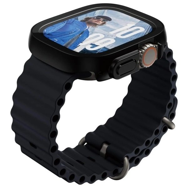 PanzerGlass Full Body Slim Apple Watch Ultra 2 / Ultra 49mm Juodas/Juodas 3718 1 PanzerGlass Full Body Slim Apple Watch Ultra 2 / Ultra 49mm Juodas/Juodas 3718 1