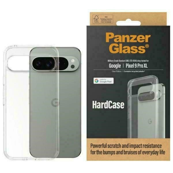 Google Pixel 9 Pro XL PanzerGlass HardCase dėklas - juodas Google Pixel 9 Pro XL PanzerGlass HardCase dėklas - juodas