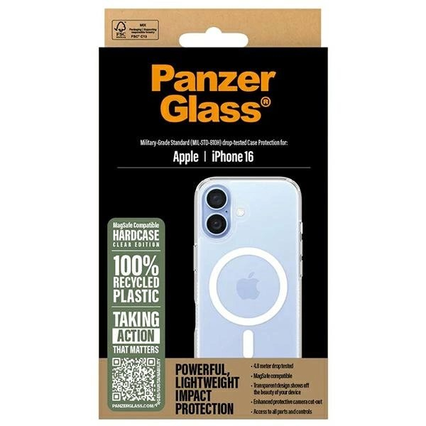 iPhone 16 – PanzerGlass HardCase dėklas 6.1" - Baltas MagSafe 1291 3 iPhone 16 – PanzerGlass HardCase dėklas 6.1" - Baltas MagSafe 1291 3