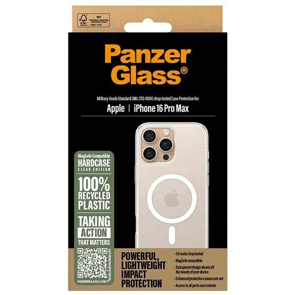 iPhone 16 Pro Max – PanzerGlass HardCase dėklas 6.9" - Baltas MagSafe 1294 3 iPhone 16 Pro Max – PanzerGlass HardCase dėklas 6.9" - Baltas MagSafe 1294 3