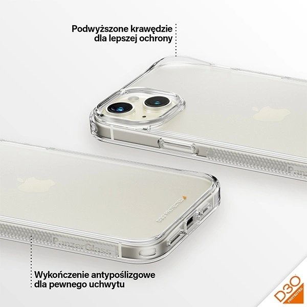 PanzerGlass Apsauginis dėklas D3O Military Grade Certification iPhone 15 Plus / 14 Plus - Permatomas 3 PanzerGlass Apsauginis dėklas D3O Military Grade Certification iPhone 15 Plus / 14 Plus - Permatomas 3