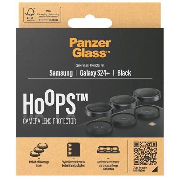 PanzerGlass Hoops Kameros apsauga Samsung Galaxy S24+ -Juodas 3 PanzerGlass Hoops Kameros apsauga Samsung Galaxy S24+ -Juodas 3