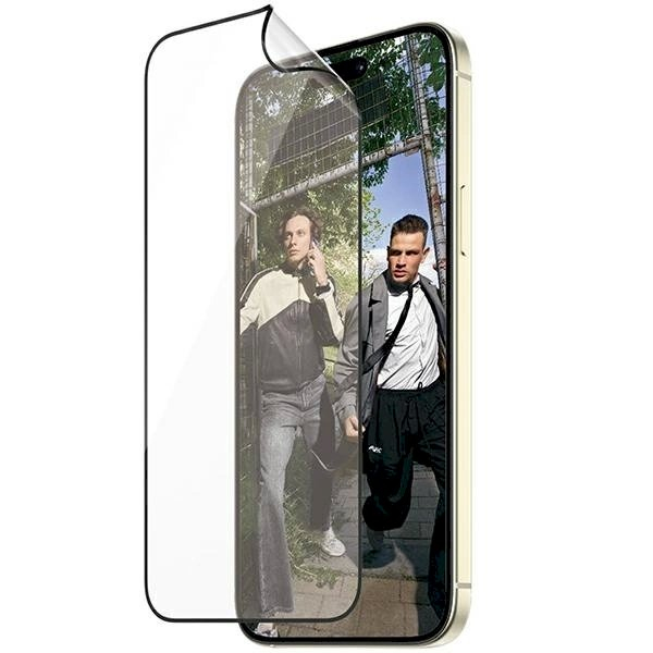 PanzerGlass Matrix Ultra-Wide-Fit Hibridinis stiklas iPhone 15 Pluspositioner PanzerGlass Matrix Ultra-Wide-Fit Hibridinis stiklas iPhone 15 Pluspositioner