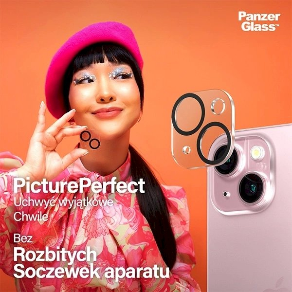 PanzerGlass Picture Perfect camera protection iPhone 15 / 15 Plus - Juodas frame 3 PanzerGlass Picture Perfect camera protection iPhone 15 / 15 Plus - Juodas frame 3