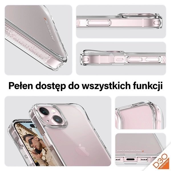 PanzerGlass Privacy Bundle 3in1 Permatomas dėklas + privacy Apsauginis stiklas + camera cover iPhone 15 6 PanzerGlass Privacy Bundle 3in1 Permatomas dėklas + privacy Apsauginis stiklas + camera cover iPhone 15 6