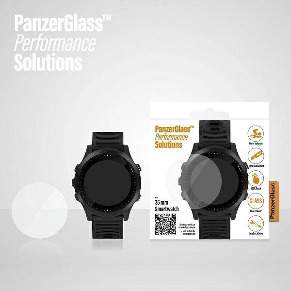 PanzerGlass SmartWatch Ekrano apsauga Garmin / Huawei 36mm smartwatches PanzerGlass SmartWatch Ekrano apsauga Garmin / Huawei 36mm smartwatches