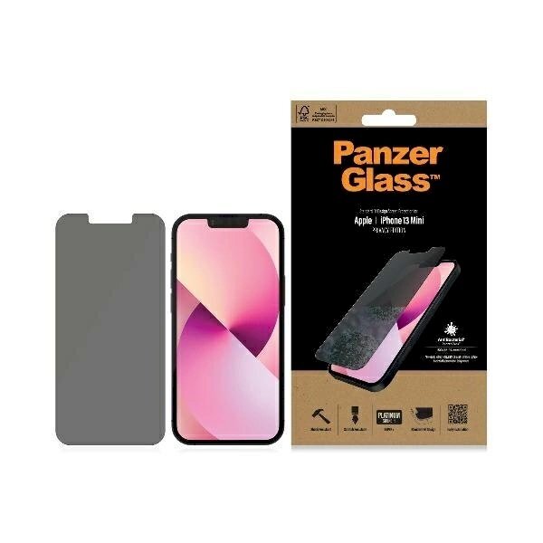 PanzerGlass Standard Super+ antibacterial privatizing apsauginis stiklas iPhone 13 mini PanzerGlass Standard Super+ antibacterial privatizing apsauginis stiklas iPhone 13 mini
