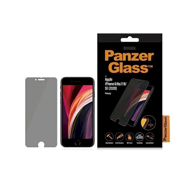 PanzerGlass Standard Super+ privacy apsauginis stiklas iPhone 6 / 6s / 7 / 8 / SE 2020 / SE 2022 PanzerGlass Standard Super+ privacy apsauginis stiklas iPhone 6 / 6s / 7 / 8 / SE 2020 / SE 2022