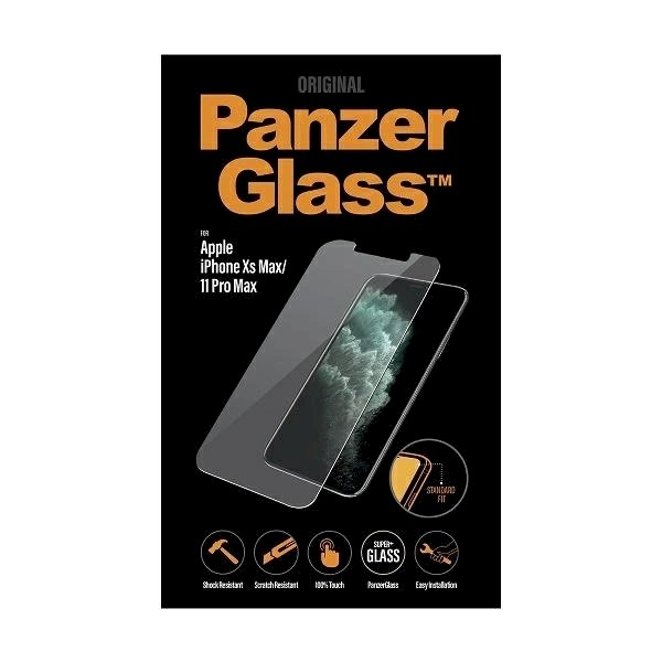 PanzerGlass Standard Super+ Apsauginis stiklas iPhone XS Max / 11 Pro Max 2 PanzerGlass Standard Super+ Apsauginis stiklas iPhone XS Max / 11 Pro Max 2