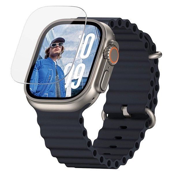 PanzerGlass Ultra-Wide Fit Ultra Screen Protection Apsauginis stiklas Apple Watch Ultra 2 - Skaidrus 1 PanzerGlass Ultra-Wide Fit Ultra Screen Protection Apsauginis stiklas Apple Watch Ultra 2 - Skaidrus 1