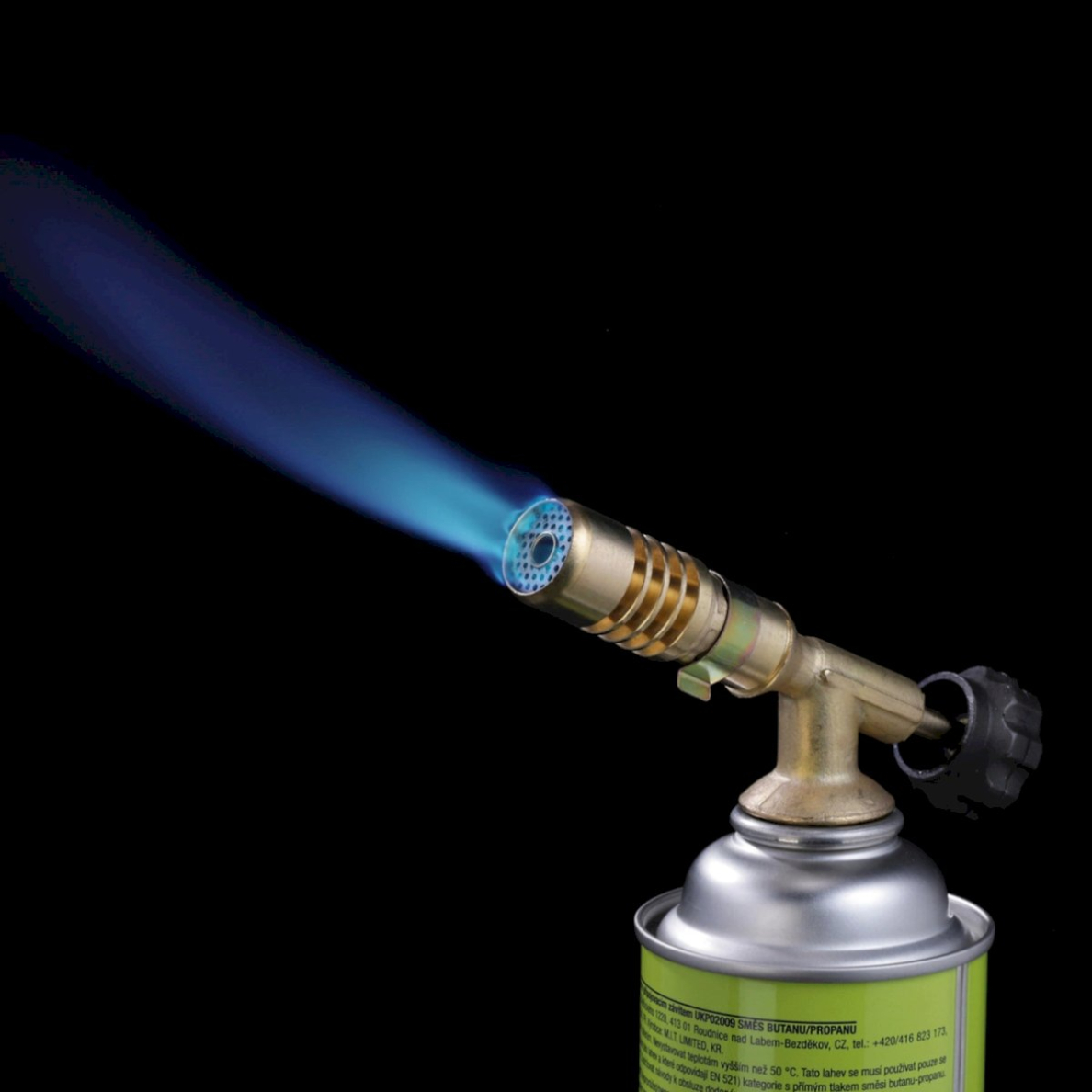 Dujų degiklis WORKER PB su 7/16'' vožtuvu 1.8kW 3