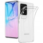 Plonas Gelinis Dėklas Nugarėlė "Ultra Clear 0.5Mm" Samsung Galaxy S20 Ultra Permatomas CGX0091