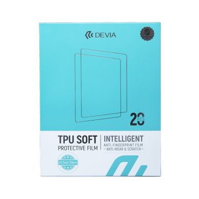 Plėvelių rinkinys karpymo mechanizmui Devia Intelligent TPU Soft Tablet 20vnt. Plėvelių rinkinys karpymo mechanizmui Devia Intelligent TPU Soft Tablet 20vnt.