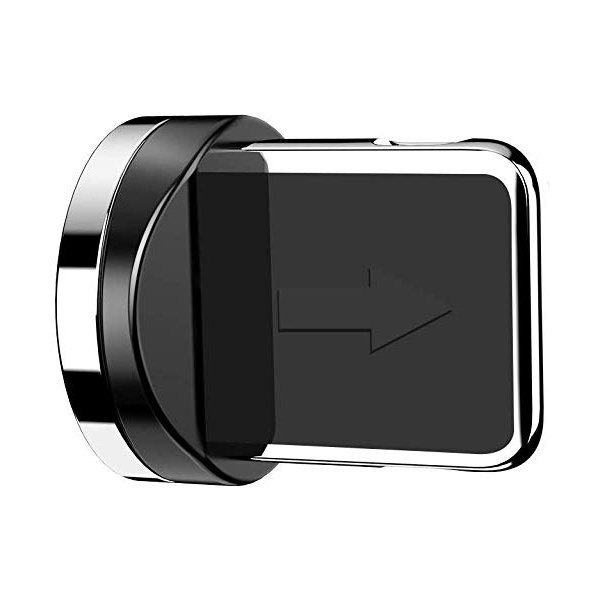 Plug adapter skirta magnetic USB kabelis Lightning sidabrinis  1 Plug adapter skirta magnetic USB kabelis Lightning sidabrinis  1