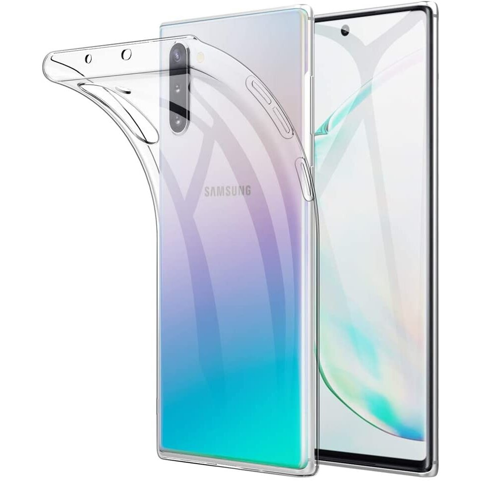 Plonas Tpu Dėklas 0.5Mm "Ultra Clear" Samsung Galaxy Note 10 Permatomas