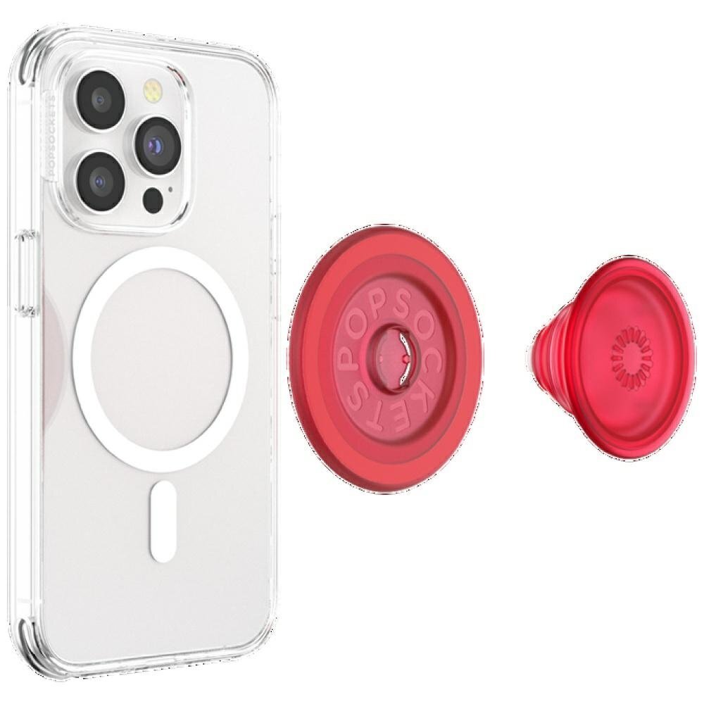 Telefono laikiklis su MagSafe Popsockets Blanchette Red – raudonas 5 Telefono laikiklis su MagSafe Popsockets Blanchette Red – raudonas 5