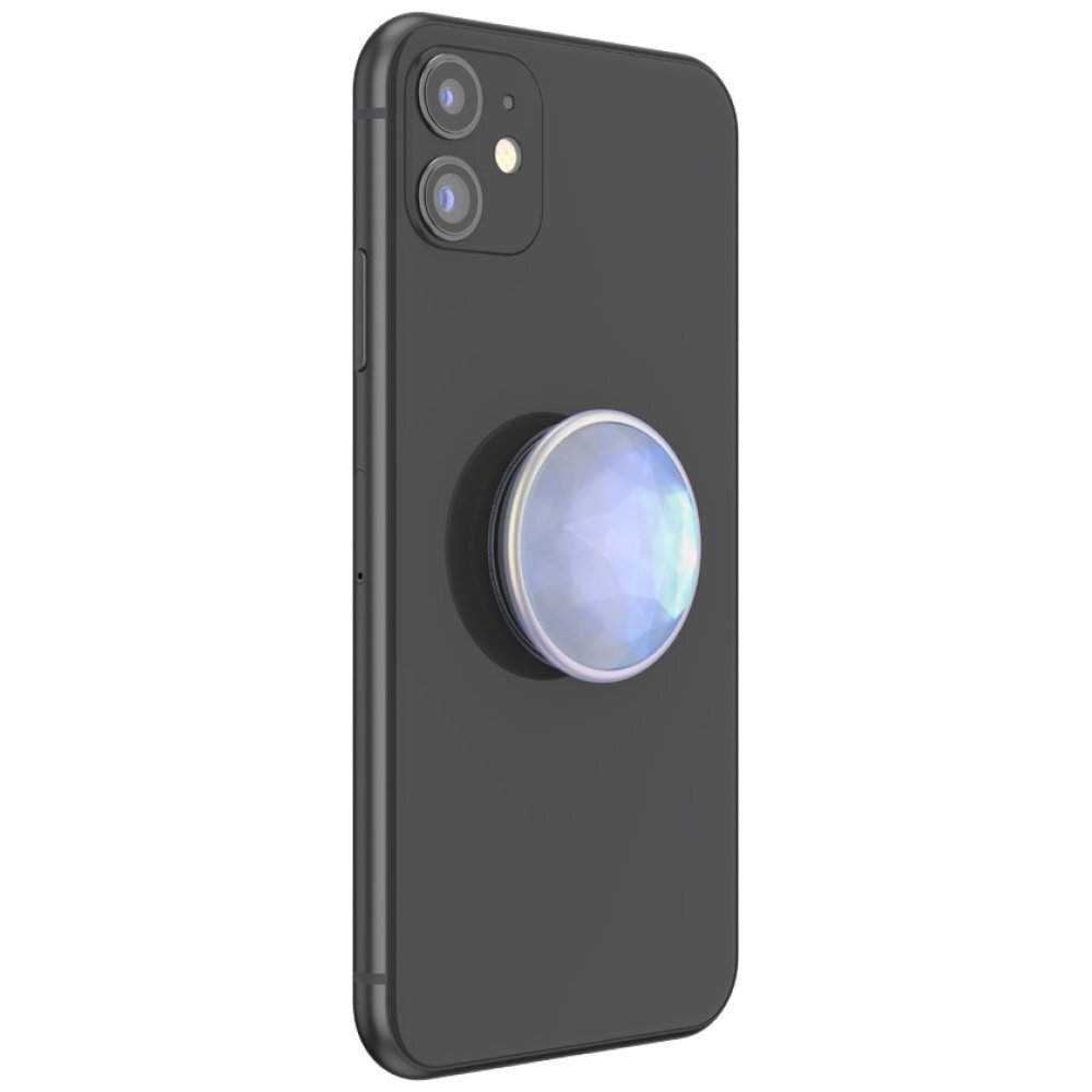 Telefono laikiklis Popsockets Luxe Iridescent Dichroic – baltas 3 Telefono laikiklis Popsockets Luxe Iridescent Dichroic – baltas 3