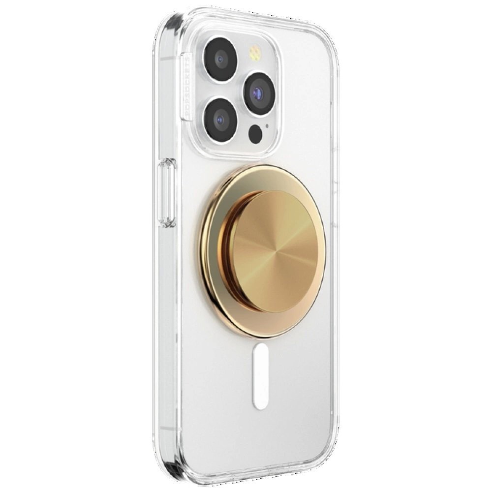 Telefono laikiklis su MagSafe Popsockets Round Radial Gold Aluminum 5