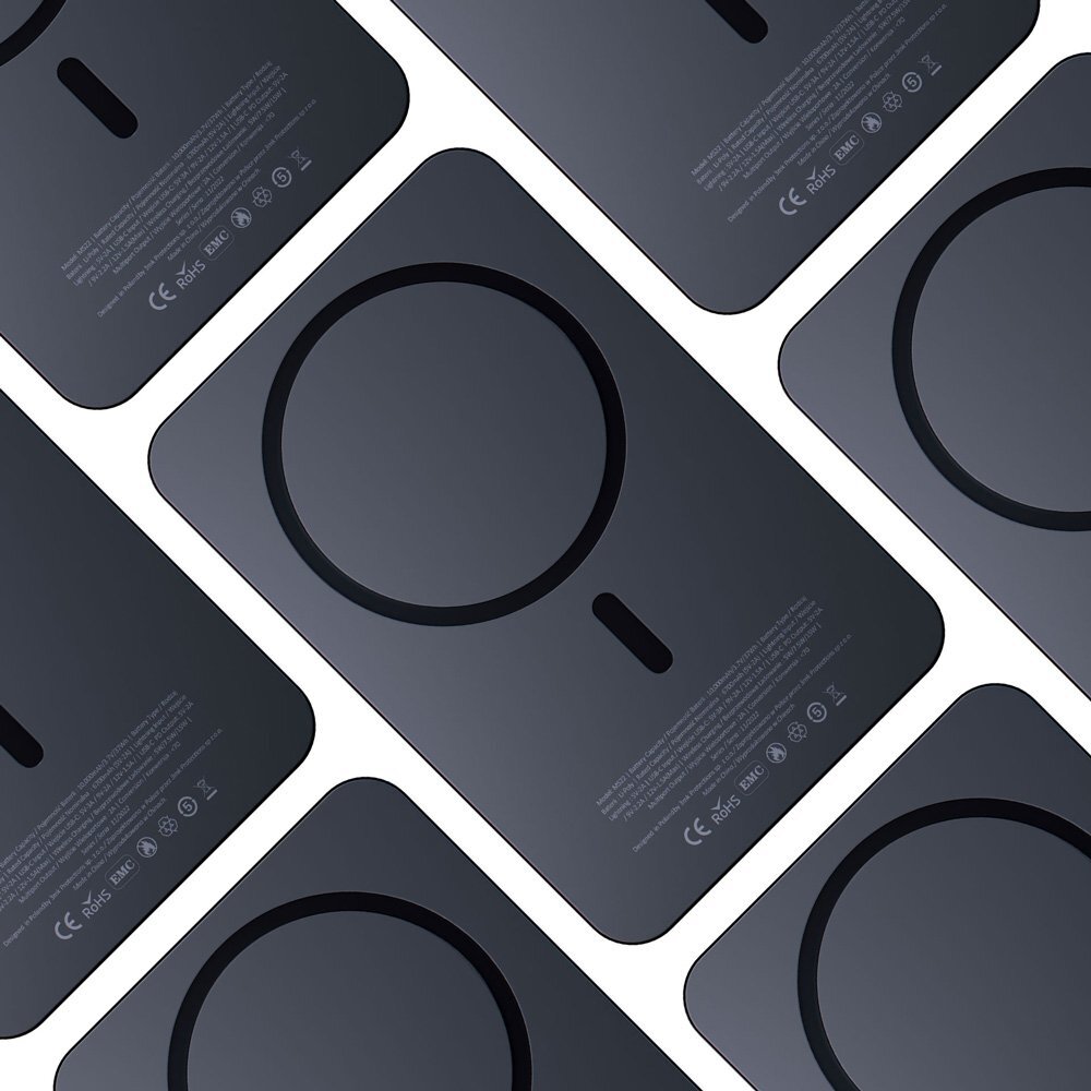 Išorinė baterija Powerbank 3mk MagSynergy 10000mAh indukcinė su MagSafe – juoda 11 Išorinė baterija Powerbank 3mk MagSynergy 10000mAh indukcinė su MagSafe – juoda 11