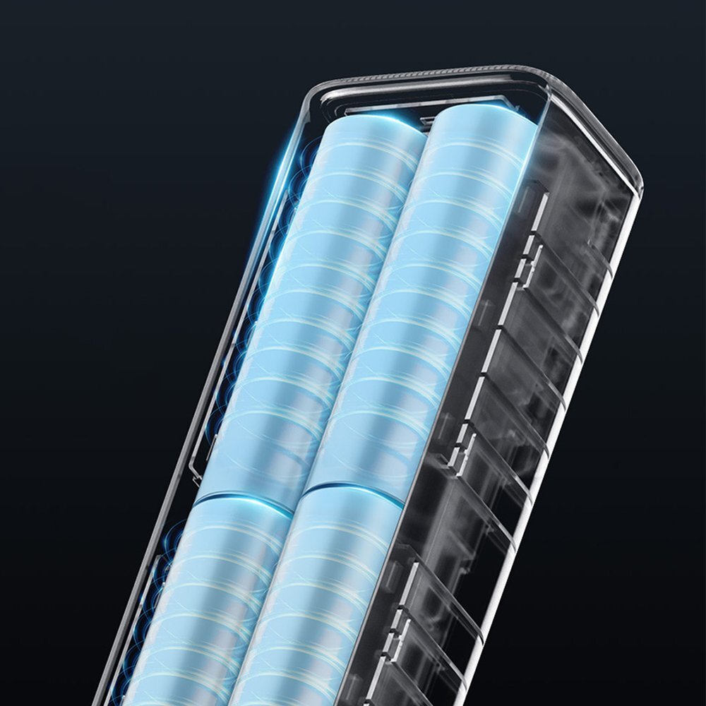 Išorinė baterija Powerbank Cuktech CKPB100PGLBL 150W 10000mAh USB-C / USB-A – juoda 2 Išorinė baterija Powerbank Cuktech CKPB100PGLBL 150W 10000mAh USB-C / USB-A – juoda 2