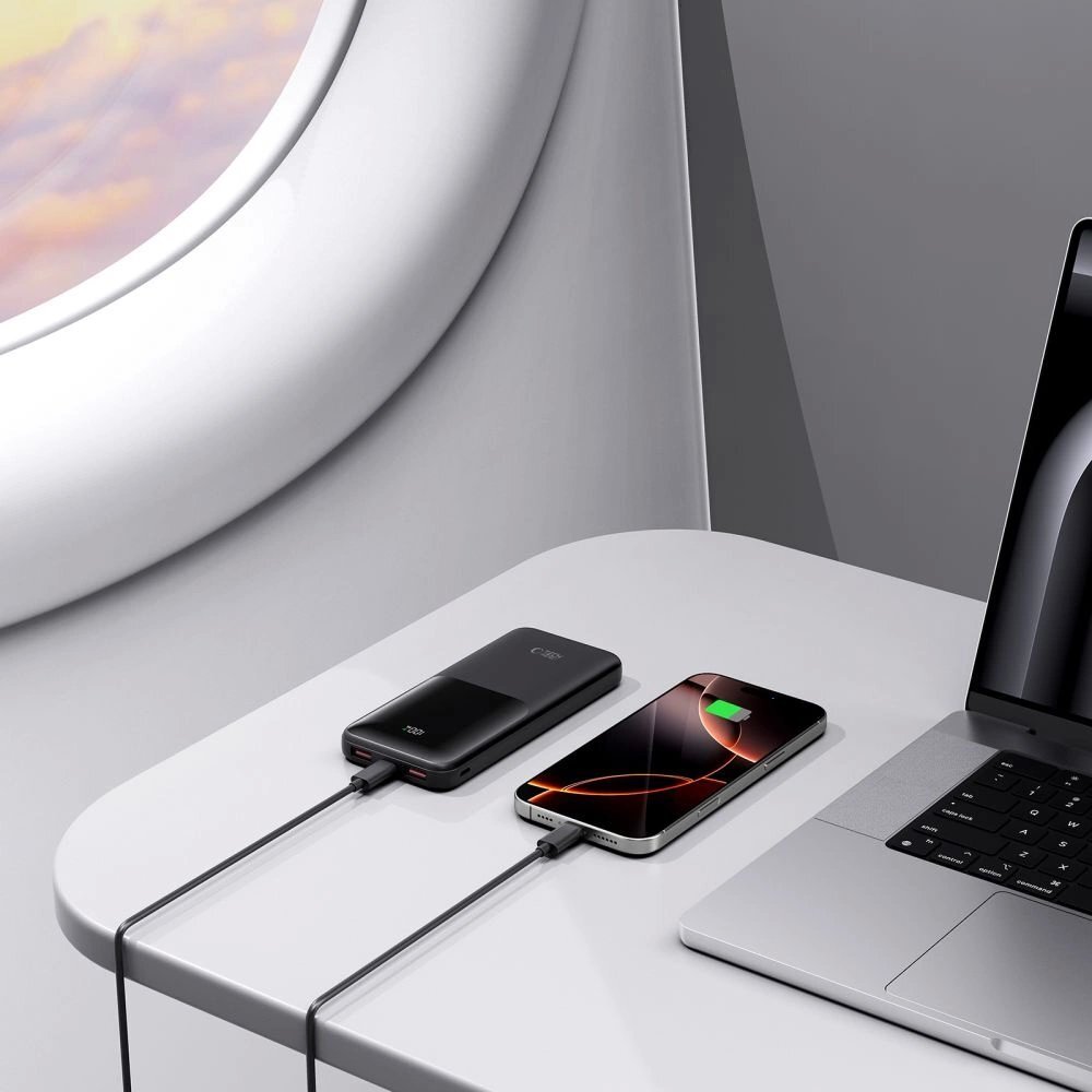 Išorinė baterija Powerbank Tech-Protect PB01 10000mAh 22.5W – juoda 7