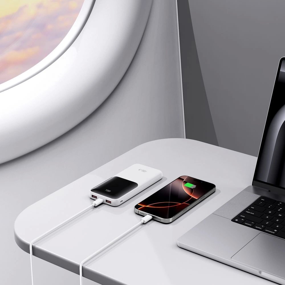 Išorinė baterija Powerbank Tech-Protect PB01 10000mAh 22.5W – balta 7