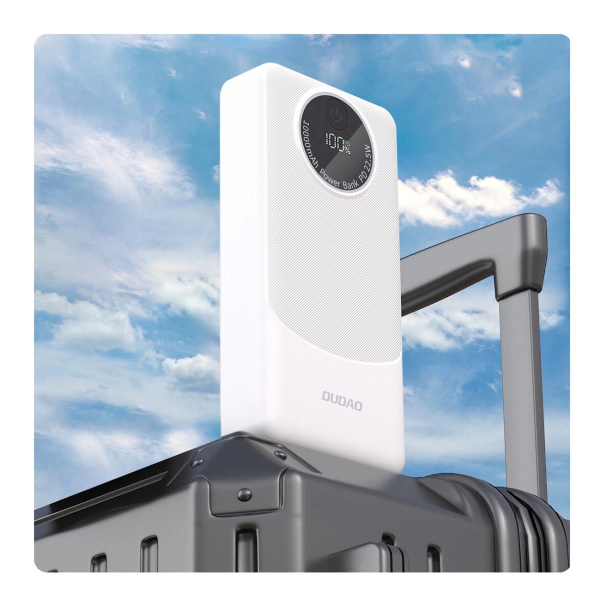 Išorinė baterija Powerbank Dudao K12Pro 20000mAh 22.5W PD USB-A / USB-C – juoda 1