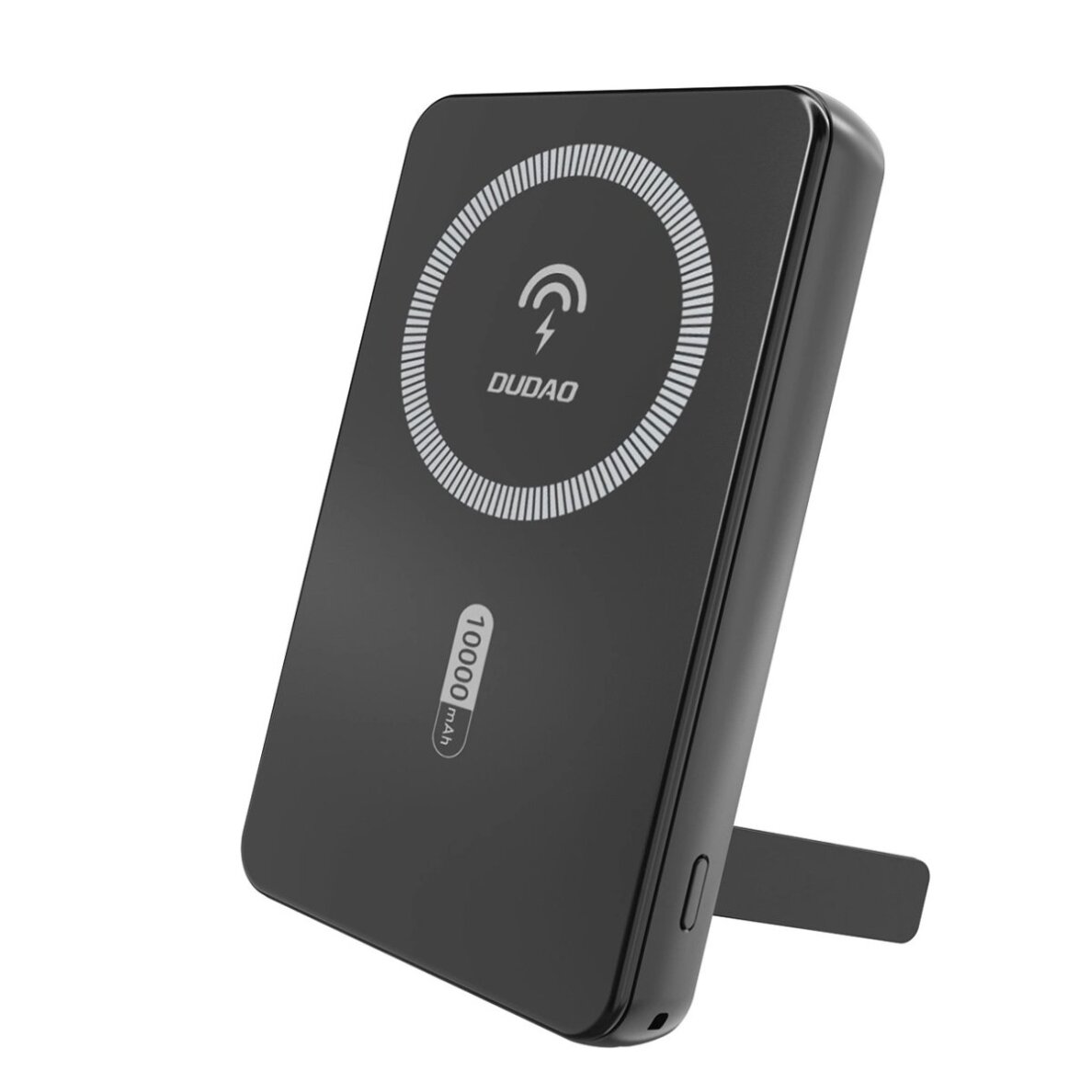 Išorinė baterija Powerbank Dudao K14S+ 10000mAh 20W USB-A / USB-C / MagSafe su stovu – juoda