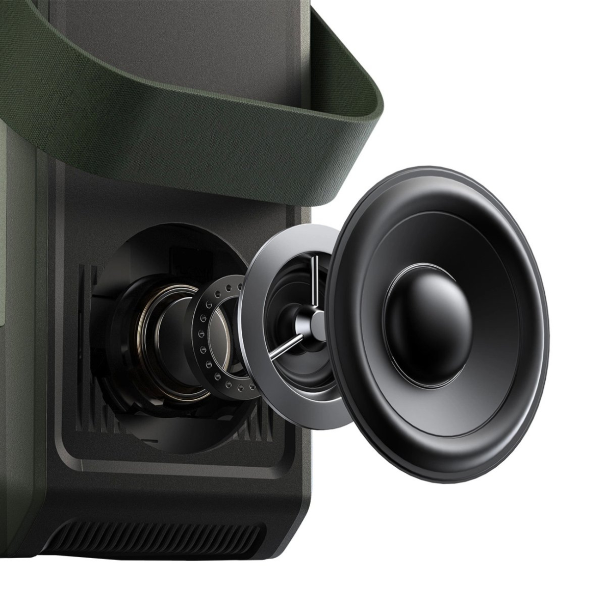 Joyroom JR-PBF10 Powerbank 75000mAh 100W 3x USB-C 3x USB-A su rankena ir žibintuvėliu – žalias 3