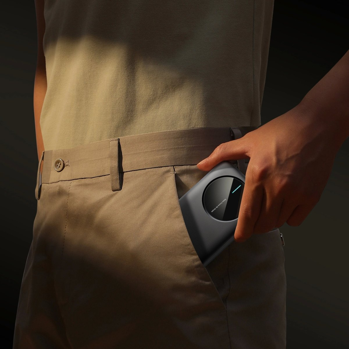 Joyroom JR-PBF12 Powerbank 10000mAh 2.4A 2x USB-A 1x USB-C – juodas 14