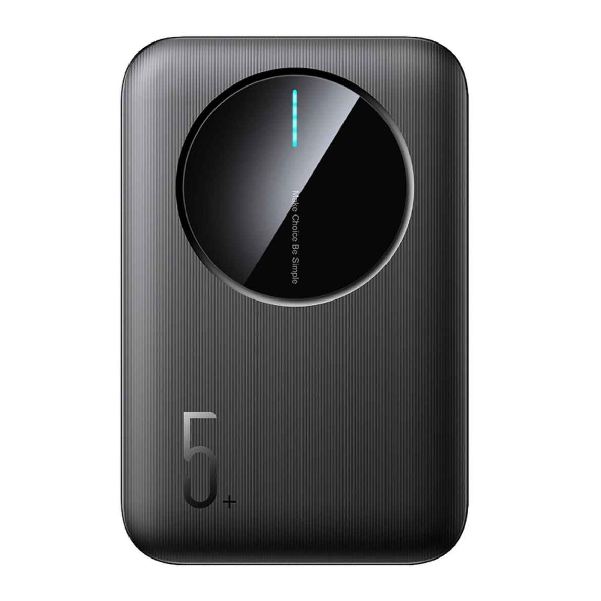 Joyroom JR-PBF13 Powerbank 5000mAh 2.4A 2x USB-A 1x USB-C – juodas Joyroom JR-PBF13 Powerbank 5000mAh 2.4A 2x USB-A 1x USB-C – juodas