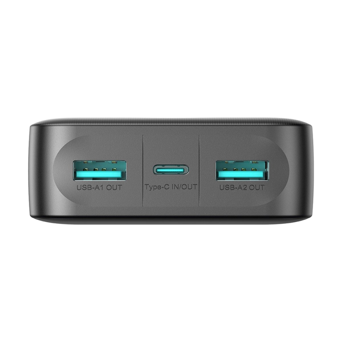 Joyroom JR-PBF14 Powerbank 20000mAh 2.4A 2x USB-A 1x USB-C – juodas 4