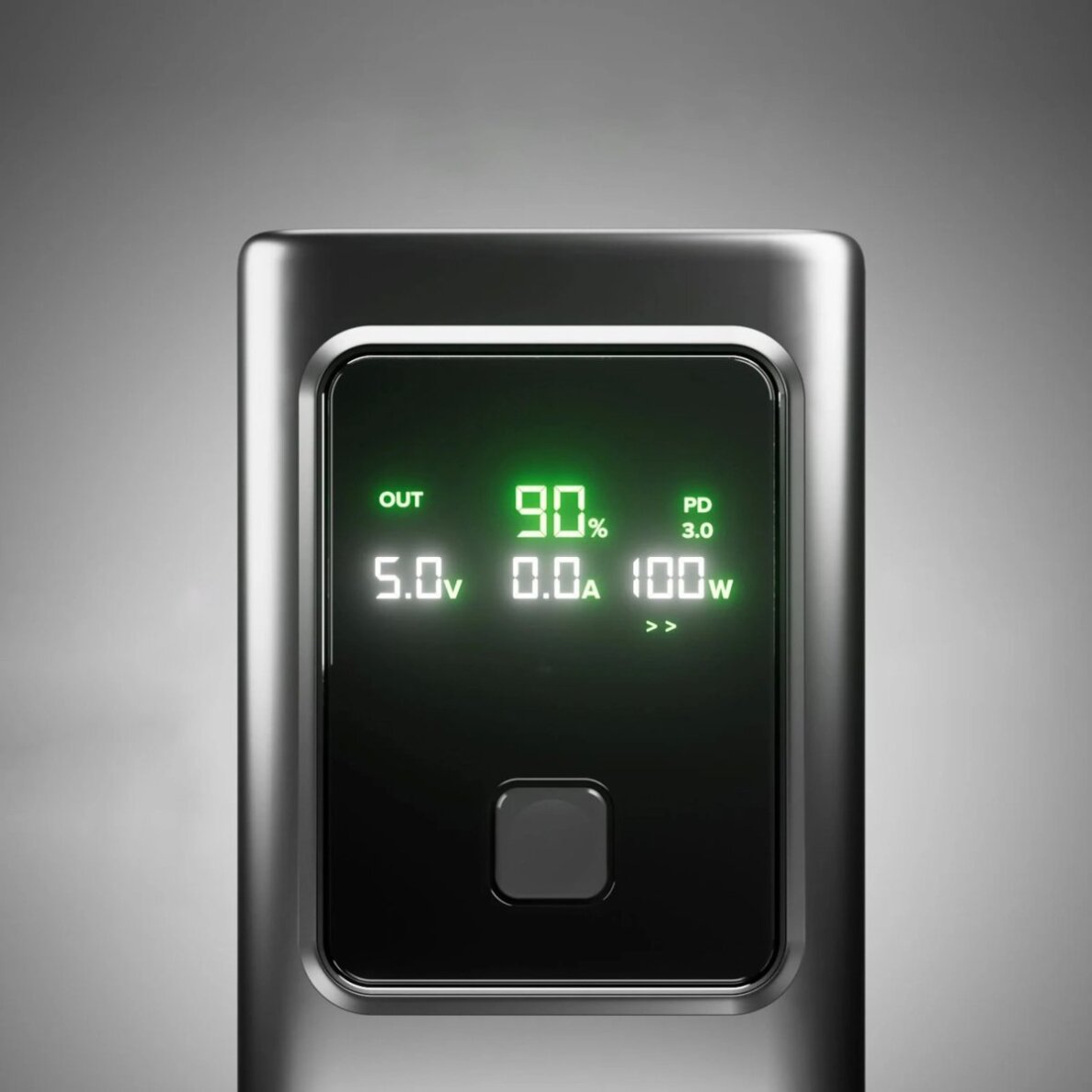 Išorinė baterija Powerbank SBS 10000mAh PD 35W su LCD ekranu – pilka 5 Išorinė baterija Powerbank SBS 10000mAh PD 35W su LCD ekranu – pilka 5