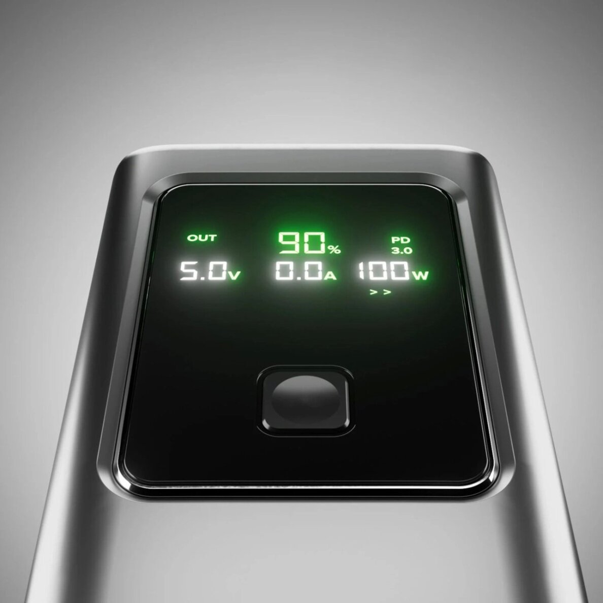 Išorinė baterija Powerbank SBS 20000mAh PD 100W su LCD ekranu – pilka 2 Išorinė baterija Powerbank SBS 20000mAh PD 100W su LCD ekranu – pilka 2