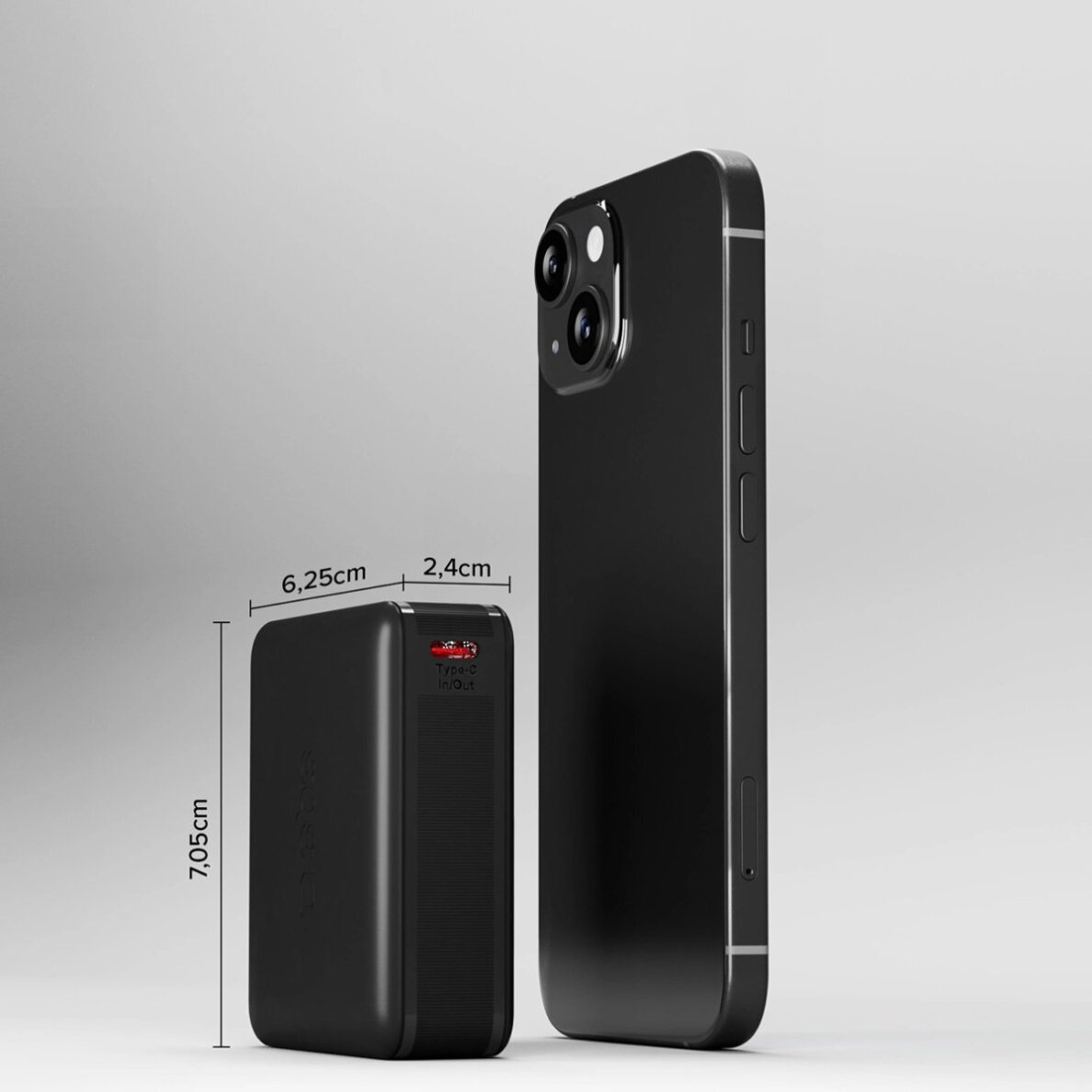 Išorinė baterija Powerbank SBS TEBB10000HDPD20K 10000mAh su Power Delivery – juoda 4 Išorinė baterija Powerbank SBS TEBB10000HDPD20K 10000mAh su Power Delivery – juoda 4