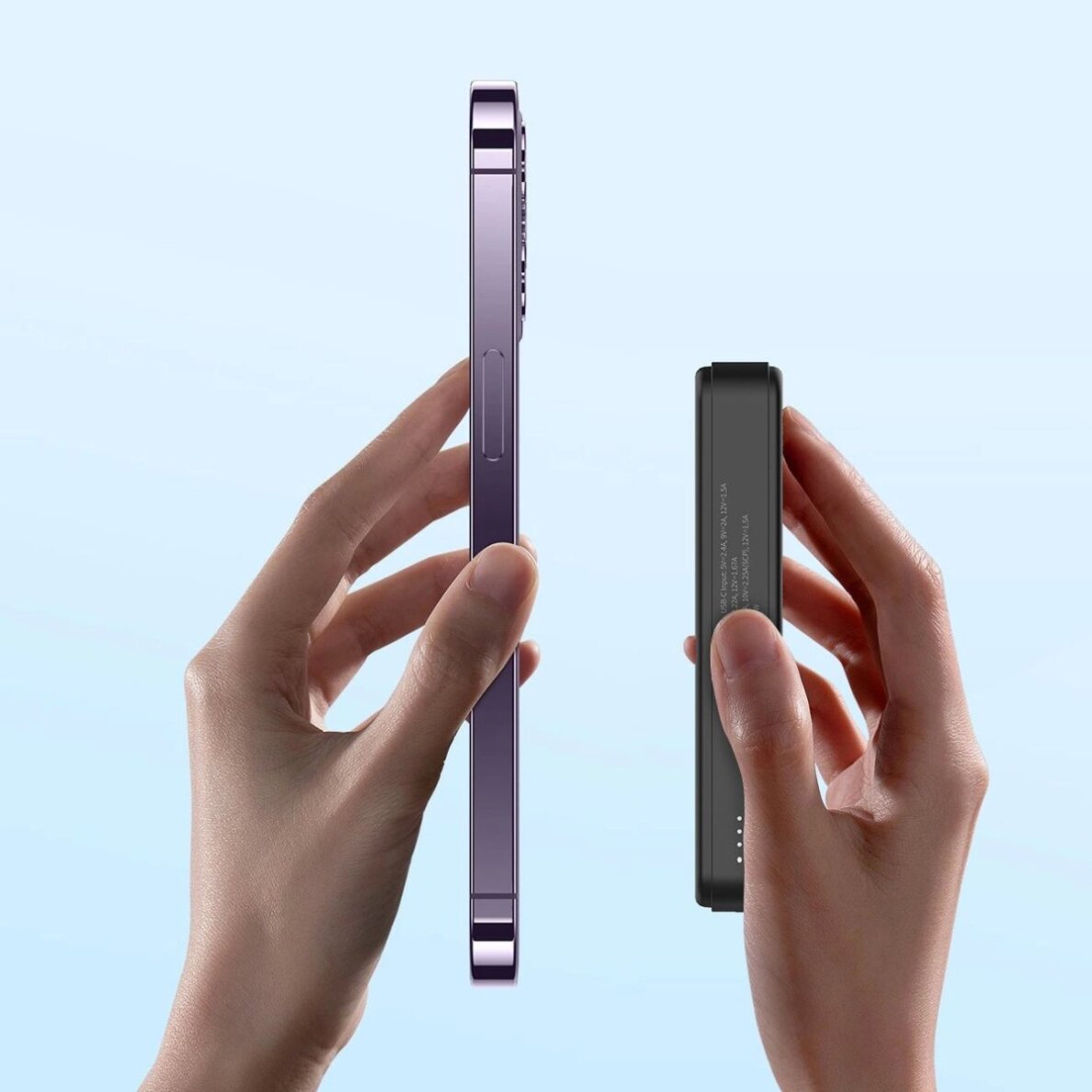 Išorinė baterija Powerbank Wozinsky WLWP-10KA0Y3S 22.5W PD Qi2 10000mAh su stovu, 1x USB-A / 1x USB-C – juoda 21 Išorinė baterija Powerbank Wozinsky WLWP-10KA0Y3S 22.5W PD Qi2 10000mAh su stovu, 1x USB-A / 1x USB-C – juoda 21